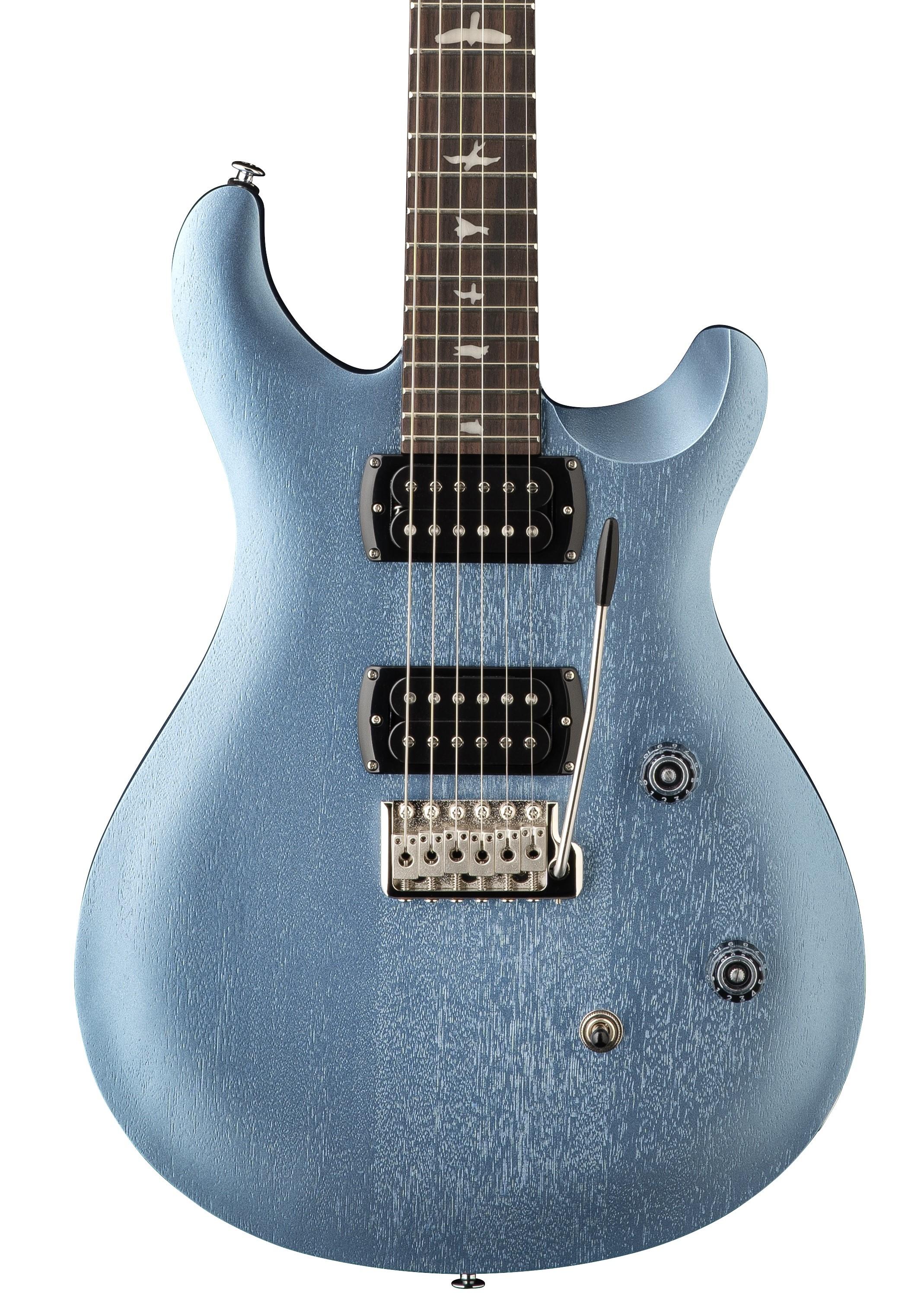 PRS SE CE24 Standard Satin Electric Guitar in Ice Blue Metallic